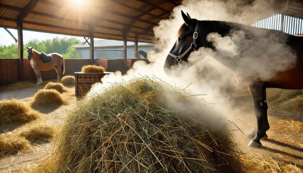 Schimmels en bacteriën in hooi doden: waarom?